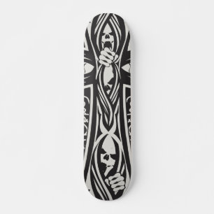 Goth Skulls Skateboard Deck
