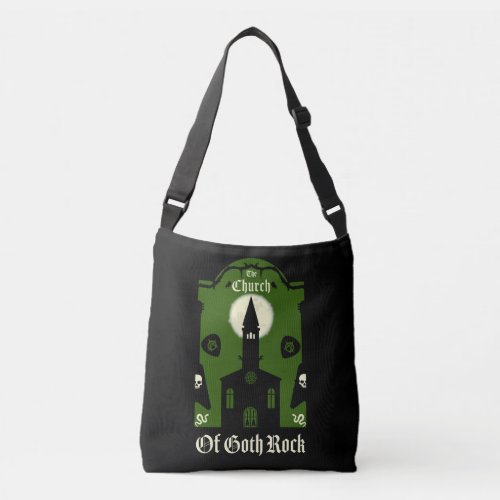 Goth Subculture Post Punk Music Crossbody Bag