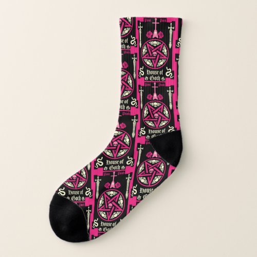 Goth Subculture Post Punk Music Socks