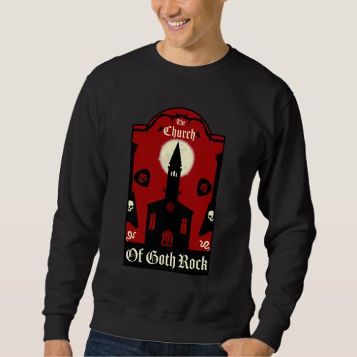 Goth Subculture Post Punk Music Sweatshirt