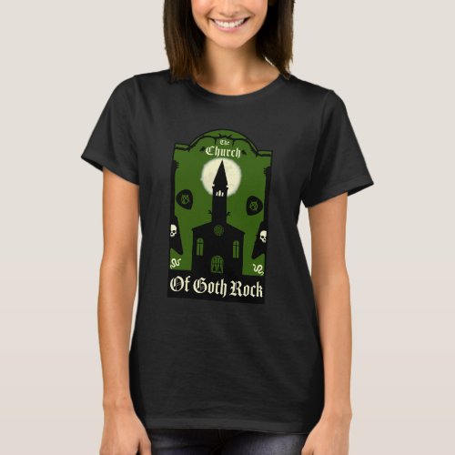 Goth Subculture Post Punk Music T_Shirt