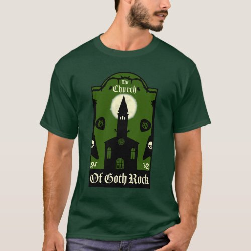 Goth Subculture Post Punk Music T_Shirt