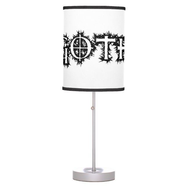 Goth Table Lamp (Front)