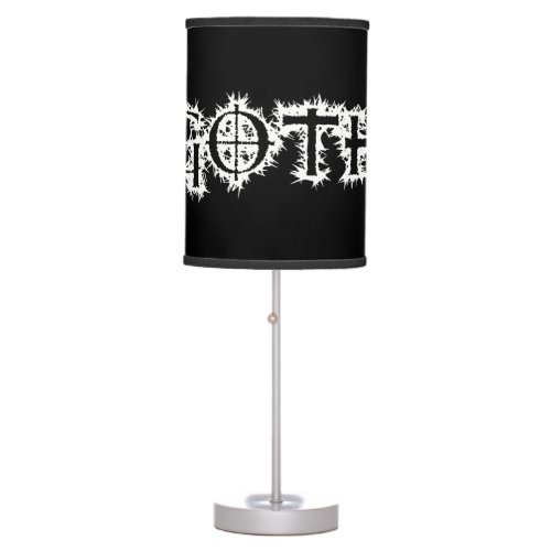 Goth Table Lamp