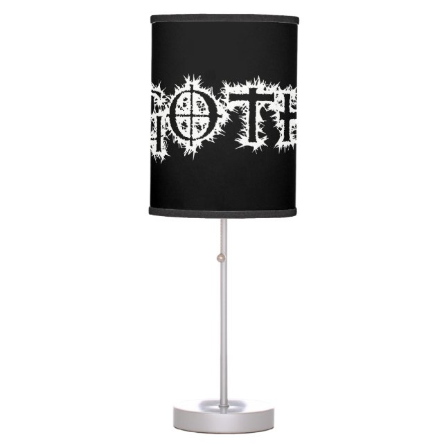 Goth Table Lamp (Front)