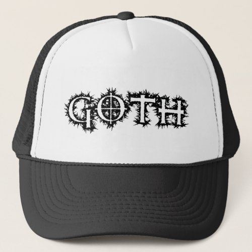 Goth Trucker Hat