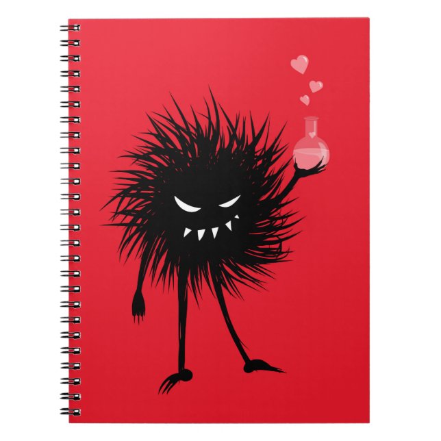 Goth Valentine - Love Potion Chemistry  Notebook (Front)
