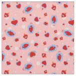goth valentines pink sacred human hearts  fabric