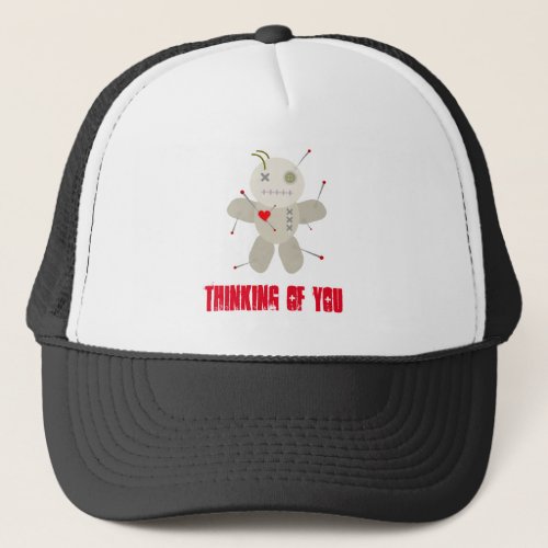 Goth Voodoo Thinking of You Trucker Hat