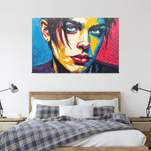 GOTH WASTELAND 10 CANVAS PRINT