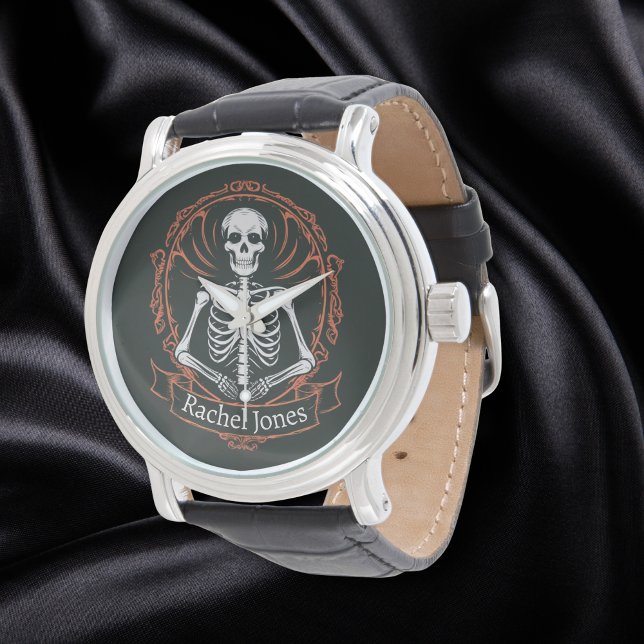 Goth watch Skeleton name gothic Victorian (Creator Uploaded)