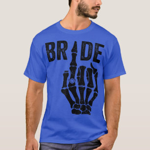 Goth Wedding Honeymoon Bachelorette Finger Ring Fi T-Shirt