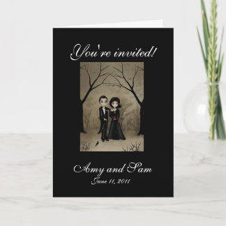 Goth Wedding Invitation