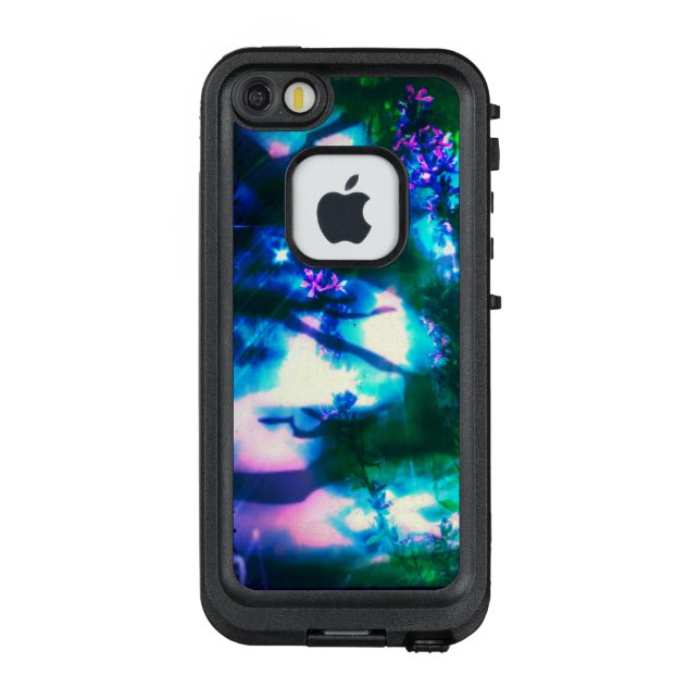 Goth Wildflowers Oriental Abstract LifeProof iPhone Case (Back)