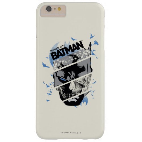 Gotham City Batman Skull Collage Barely There iPhone 6 Plus Case