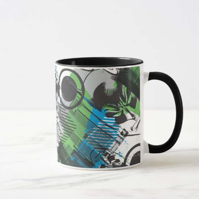 Gotham City Pattern Mug (Right)
