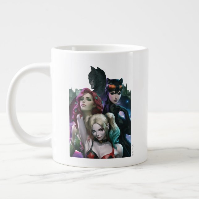 Gotham City Sirens #1000 Comic Cover Variant Giant Coffee Mug (Left)