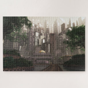 Gotham Garden (Summer) Deluxe Jigsaw Puzzle