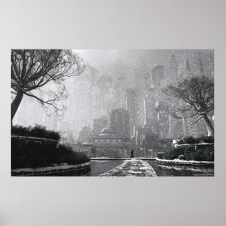 Gotham Garden (Winter) Poster