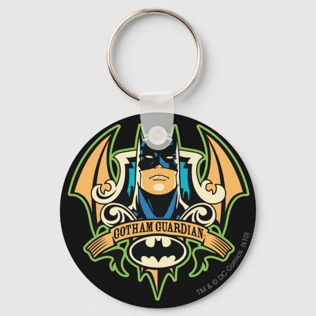 Gotham Guardian Keychain (Front)