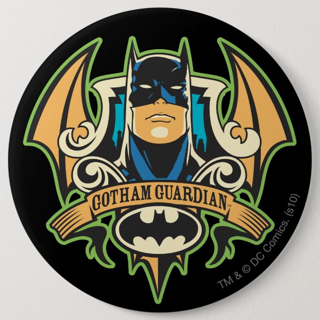Gotham Guardian Pinback Button (Front)