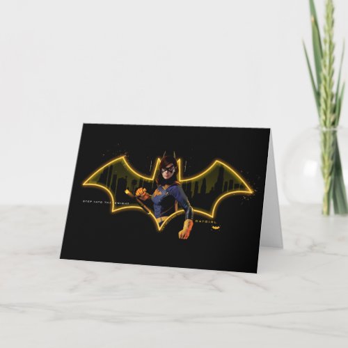 Gotham Knights Batgirl in Logo Card