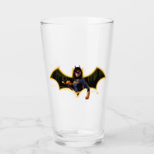 Gotham Knights Batgirl in Logo Glass