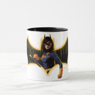 Gotham Knights Batgirl in Logo Mug