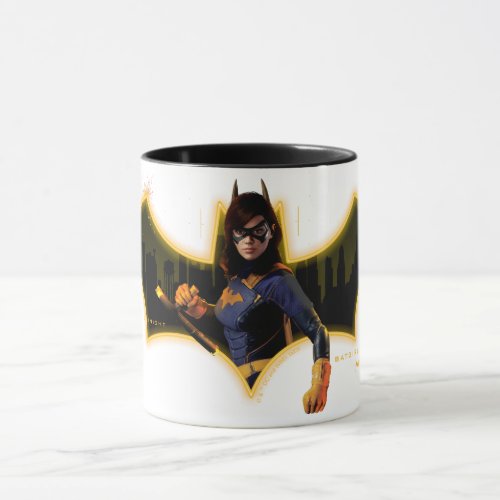 Gotham Knights Batgirl in Logo Mug