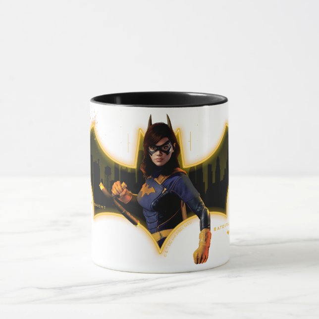 Gotham Knights Batgirl in Logo Mug (Center)