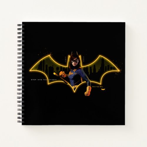 Gotham Knights Batgirl in Logo Notebook