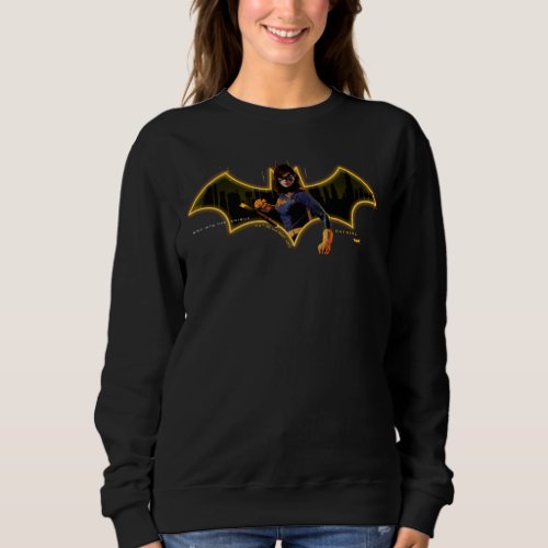 Gotham Knights Batgirl in Logo Sweatshirt