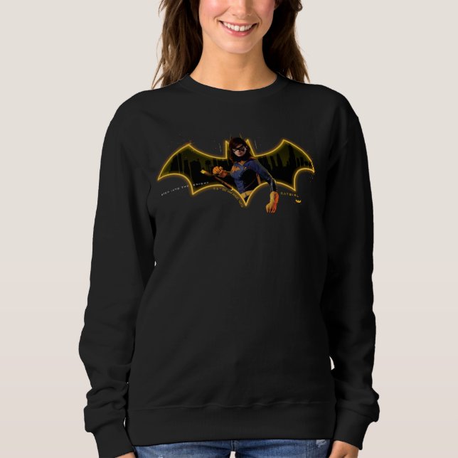 Gotham Knights Batgirl in Logo Sweatshirt (Front)