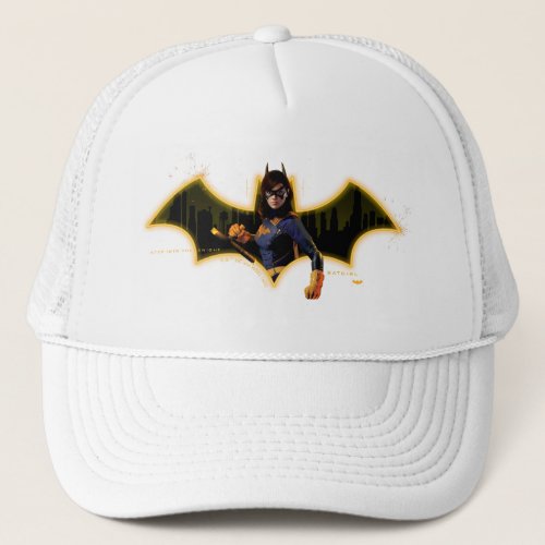 Gotham Knights Batgirl in Logo Trucker Hat