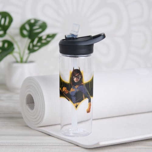 Gotham Knights Batgirl in Logo Water Bottle