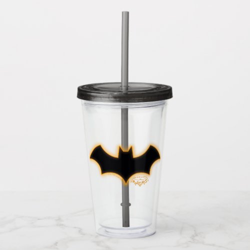 Gotham Knights Batgirl Logo Acrylic Tumbler