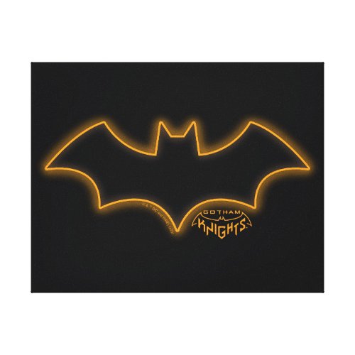 Gotham Knights Batgirl Logo Canvas Print