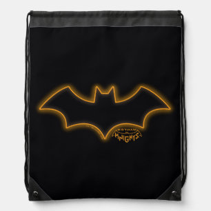 Gotham Knights Batgirl Logo Drawstring Bag