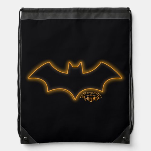 Gotham Knights Batgirl Logo Drawstring Bag