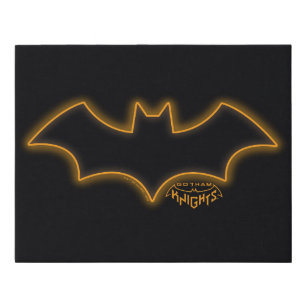 Gotham Knights Batgirl Logo Faux Canvas Print