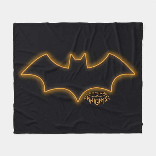 Gotham Knights Batgirl Logo Fleece Blanket