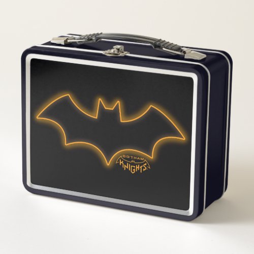 Gotham Knights Batgirl Logo Metal Lunch Box
