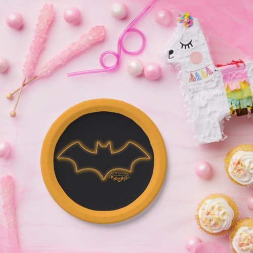 Gotham Knights Batgirl Logo Paper Plates