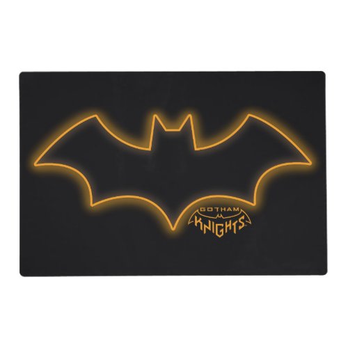 Gotham Knights Batgirl Logo Placemat