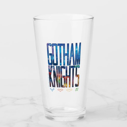Gotham Knights City Lettering Glass