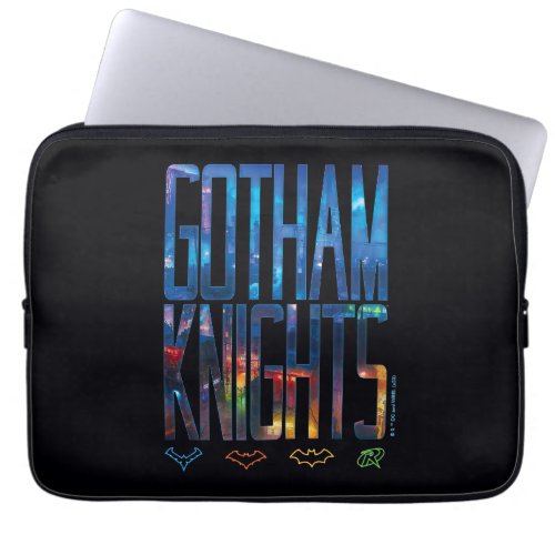 Gotham Knights City Lettering Laptop Sleeve