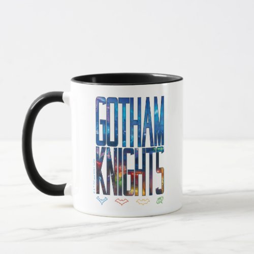 Gotham Knights City Lettering Mug