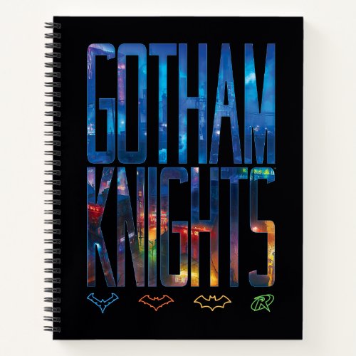 Gotham Knights City Lettering Notebook
