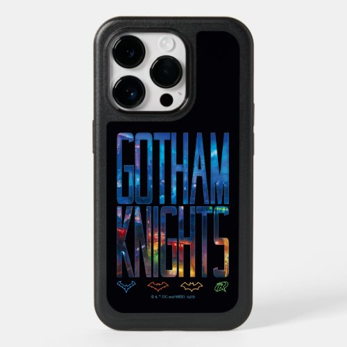 Gotham Knights City Lettering OtterBox iPhone 14 Pro Case