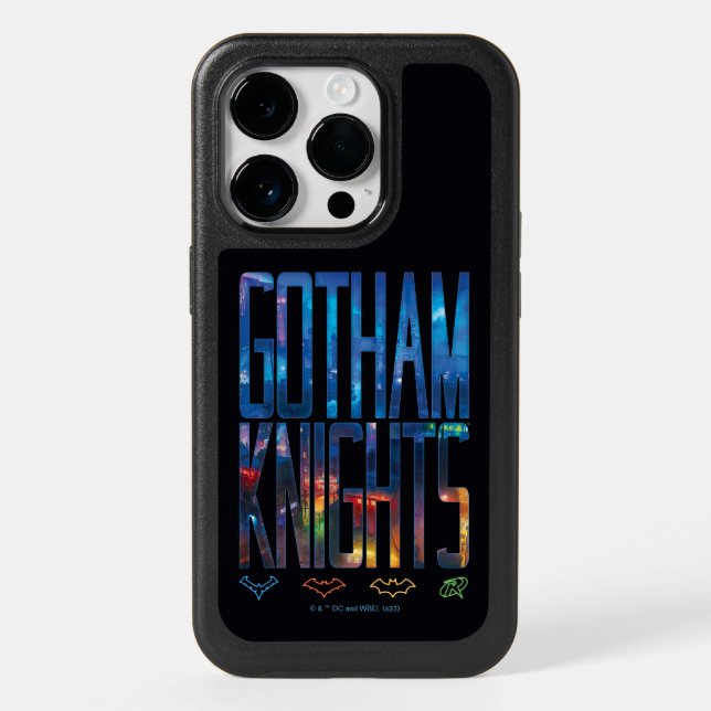 Gotham Knights City Lettering Otterbox iPhone Case (Back)